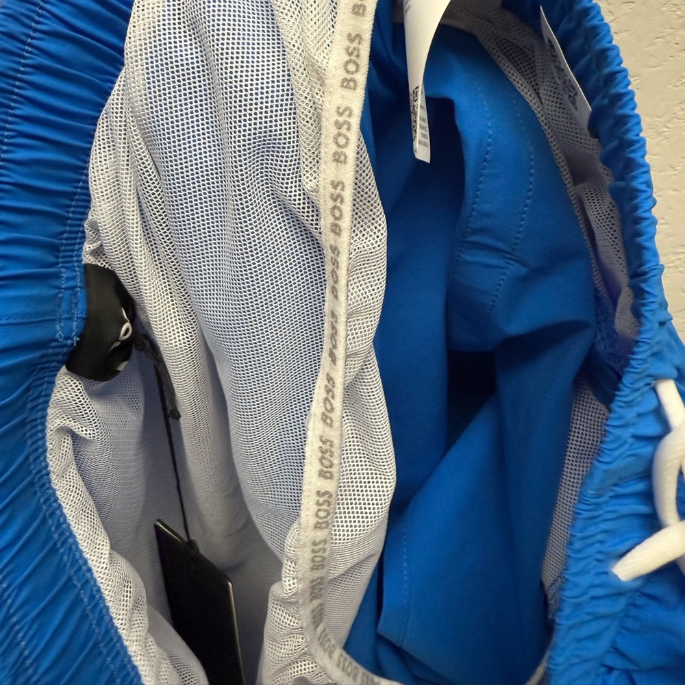 BOSS Drawstring Logo Swimming Trunks - Picture 9 of 9